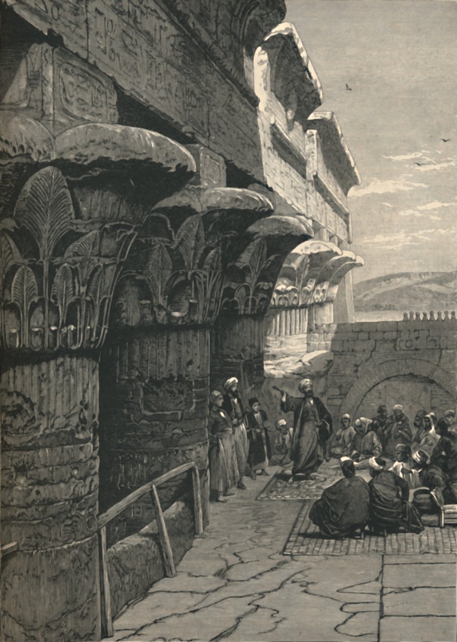 قاعة الأعمدة في عزنة ، 1879 ، 1886 بواسطة غير معروف