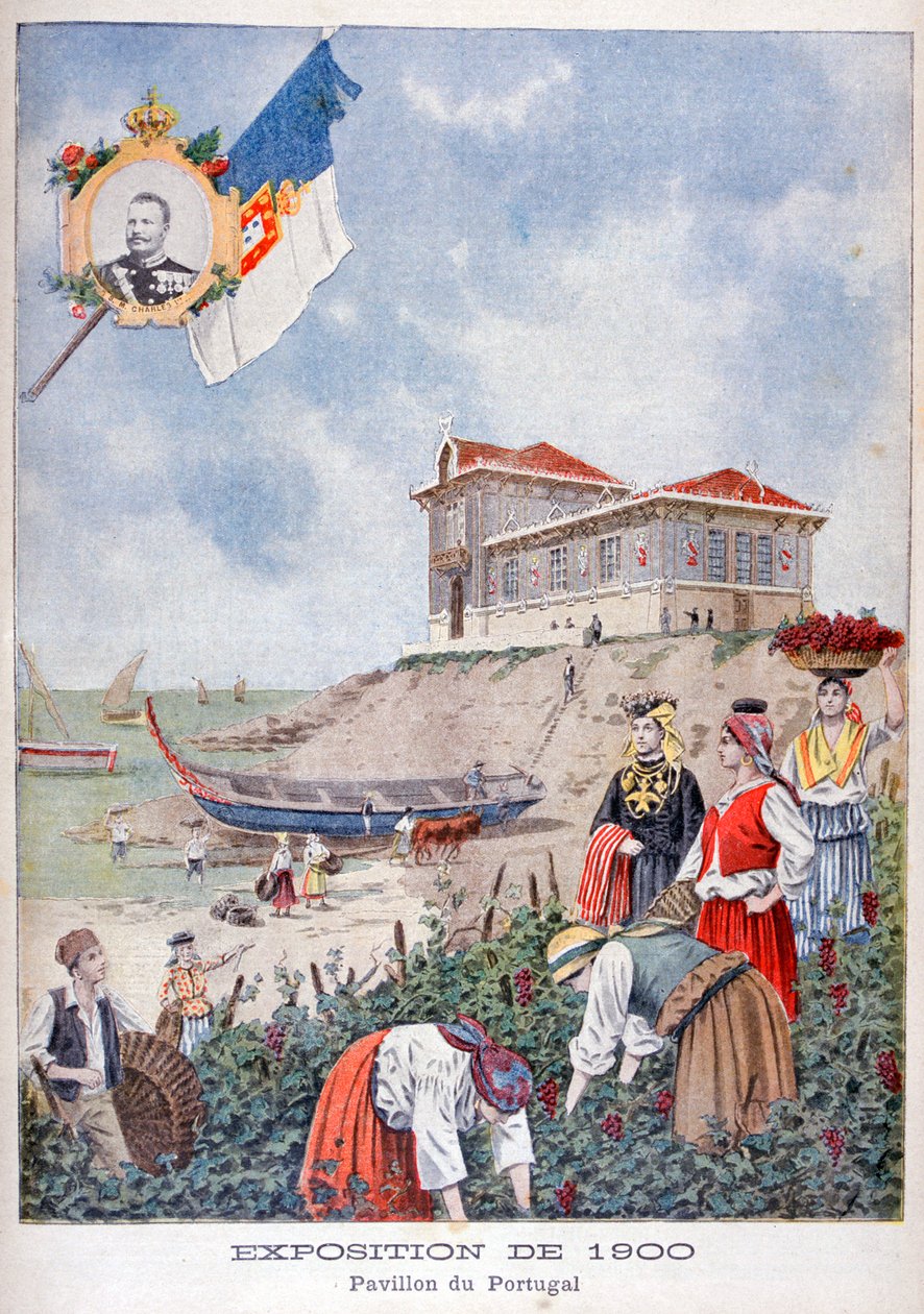 الجناح البرتغالي في المعرض العالمي لعام 1900 ، باريس ، 1900 بواسطة غير معروف