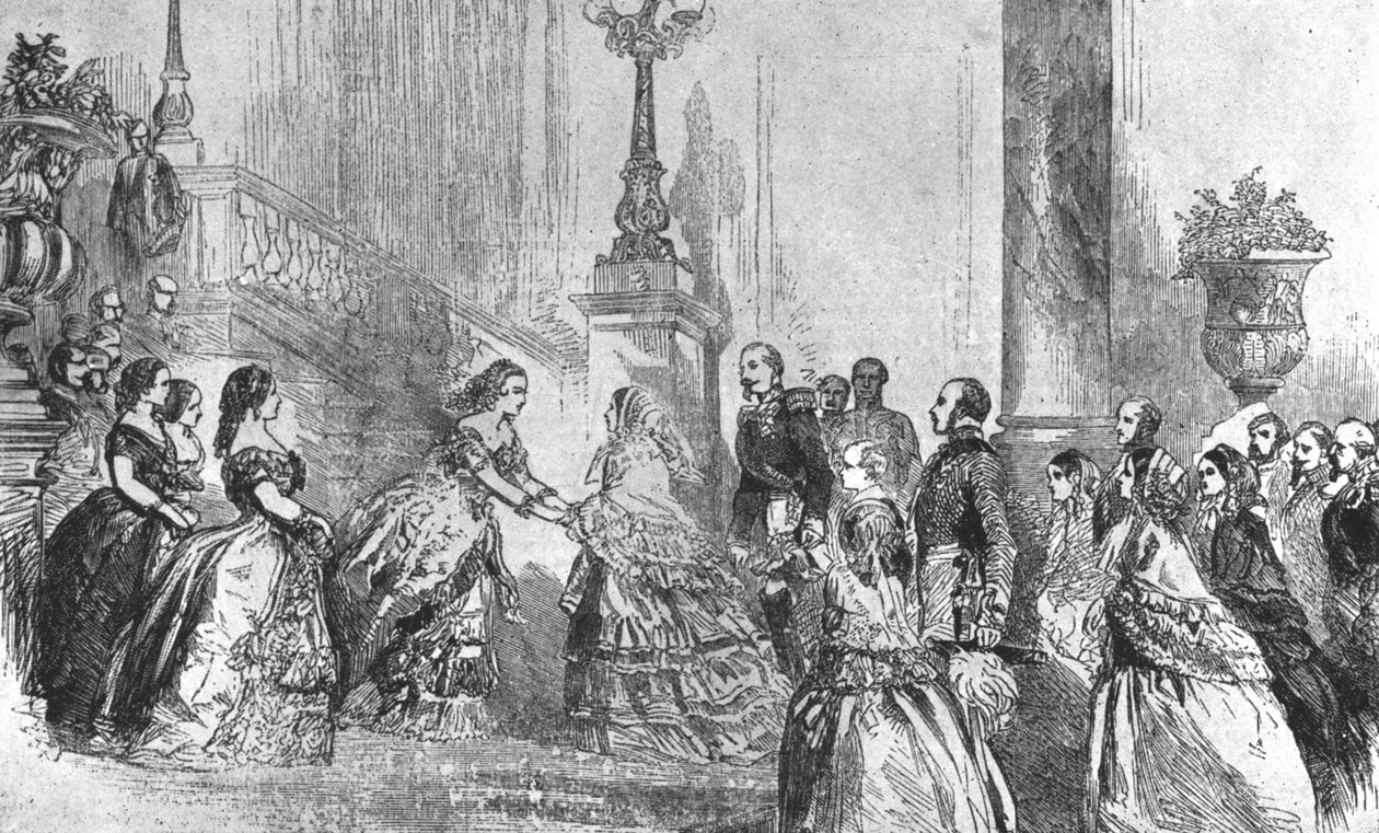 زيارة أمير ويلز الأولى إلى فرنسا ، 1855 ... ، 1901. بواسطة غير معروف