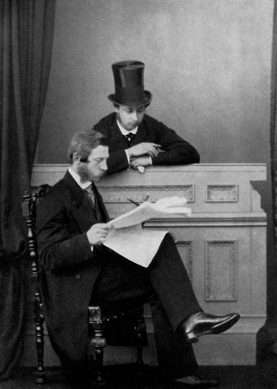 أمير ويلز وولي العهد فريدريك ويليام من بروسيا ، وندسور ، 1863 1964 بواسطة غير معروف