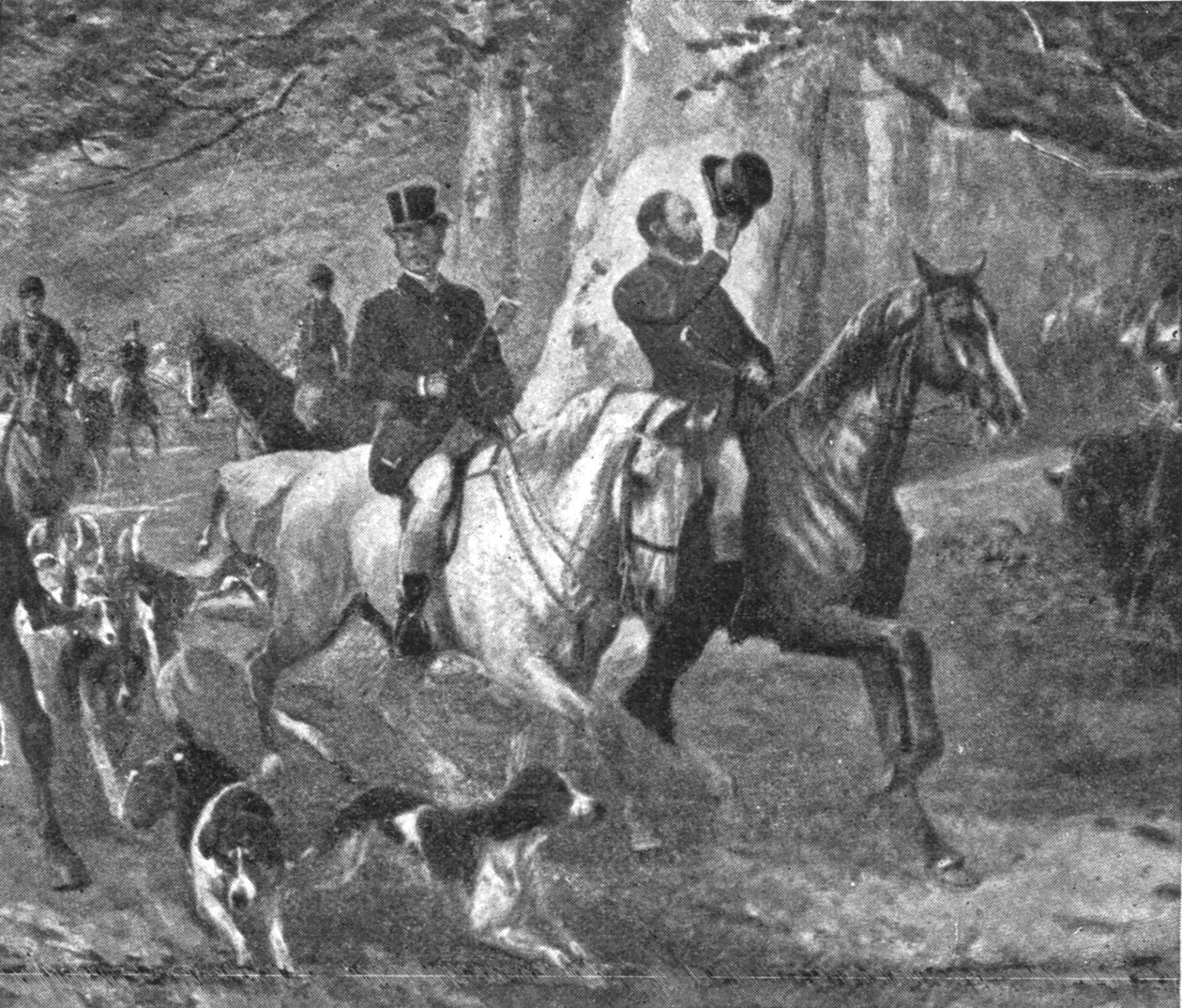 أمير ويلز كصياد ، أواخر القرن التاسع عشر ، 1901. بواسطة غير معروف