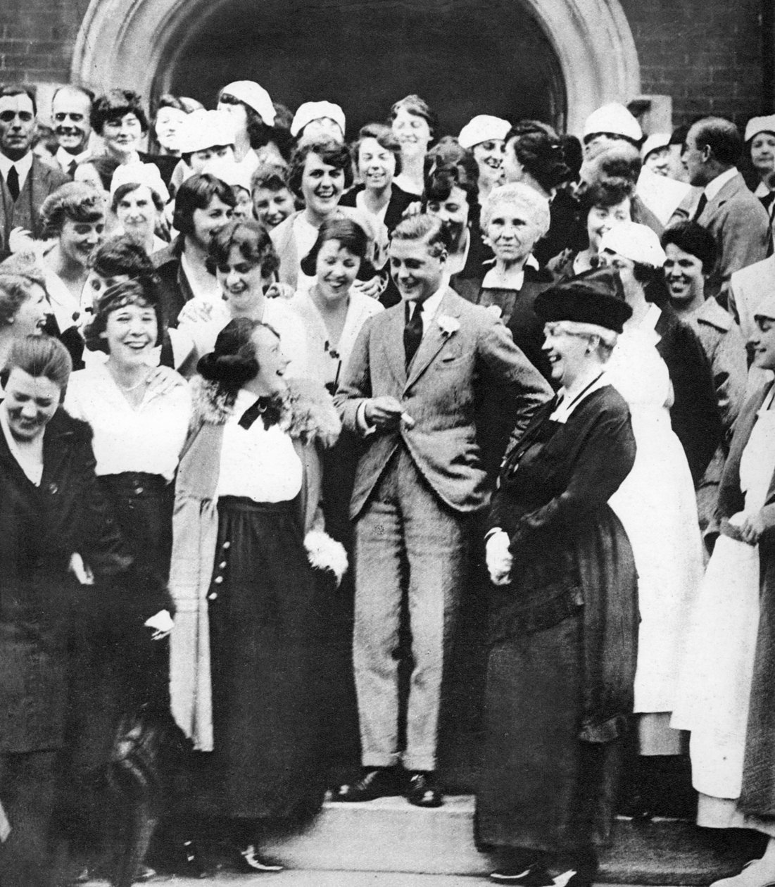 أمير ويلز في كلية أونتاريو الزراعية ، كندا ، 1919 بواسطة غير معروف