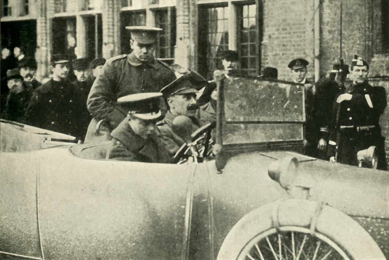 أمير ويلز في فلاندرز ، الحرب العالمية الأولى ، ديسمبر 1914 ، 1920. بواسطة غير معروف