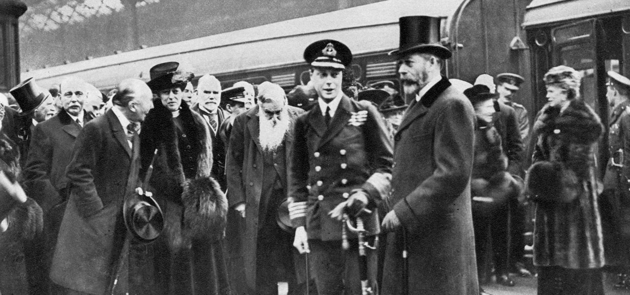 أمير ويلز في طريقه إلى أستراليا 1920 بواسطة غير معروف