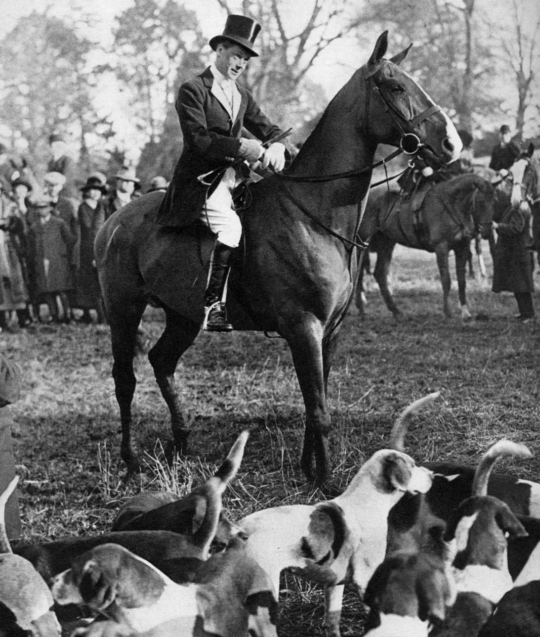 أمير ويلز مع Beaufort Hunt ، 1923 بواسطة غير معروف