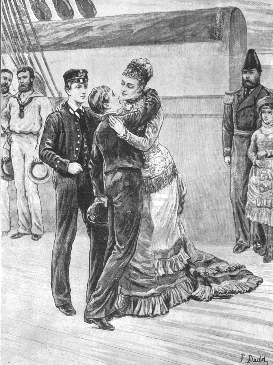 أميرة ويلز ترحب بأبناء بحارها عند عودتهم ... ، 3 مايو 1880 ، 1901. بواسطة غير معروف