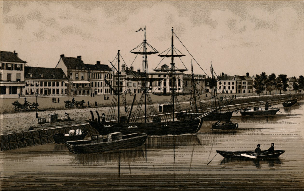 الرصيف ، c1880. بواسطة غير معروف