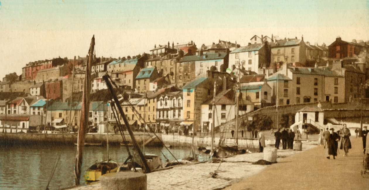 The Quayside ، بريكسهام ، أربعينيات القرن العشرين. بواسطة غير معروف