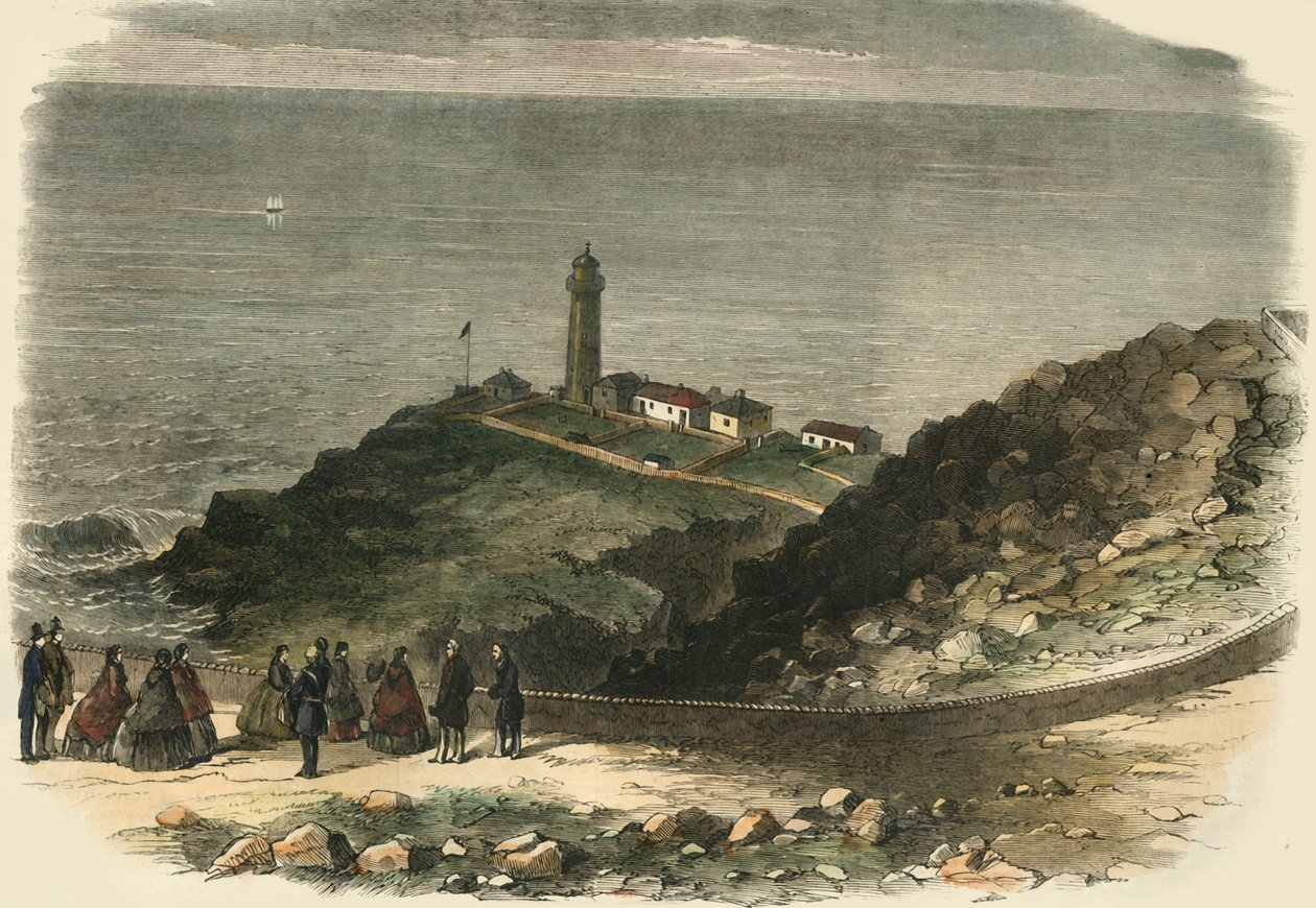 الملكة الزائرة منارة ساوث ستاك ، هوليهيد ... ، 1853 ، 1861. بواسطة غير معروف