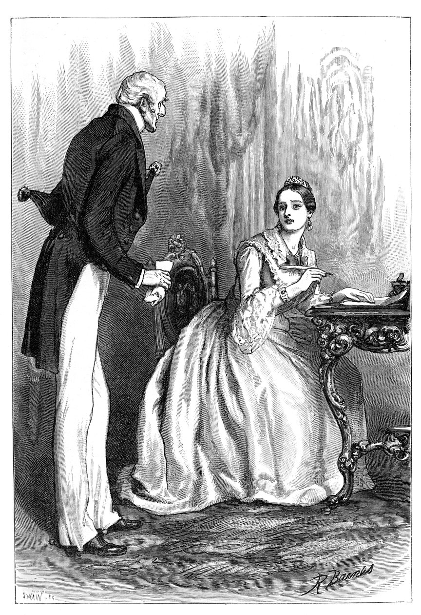 مذكرة وفاة الملكة والفارين ، c1850s ، 1900 بواسطة غير معروف