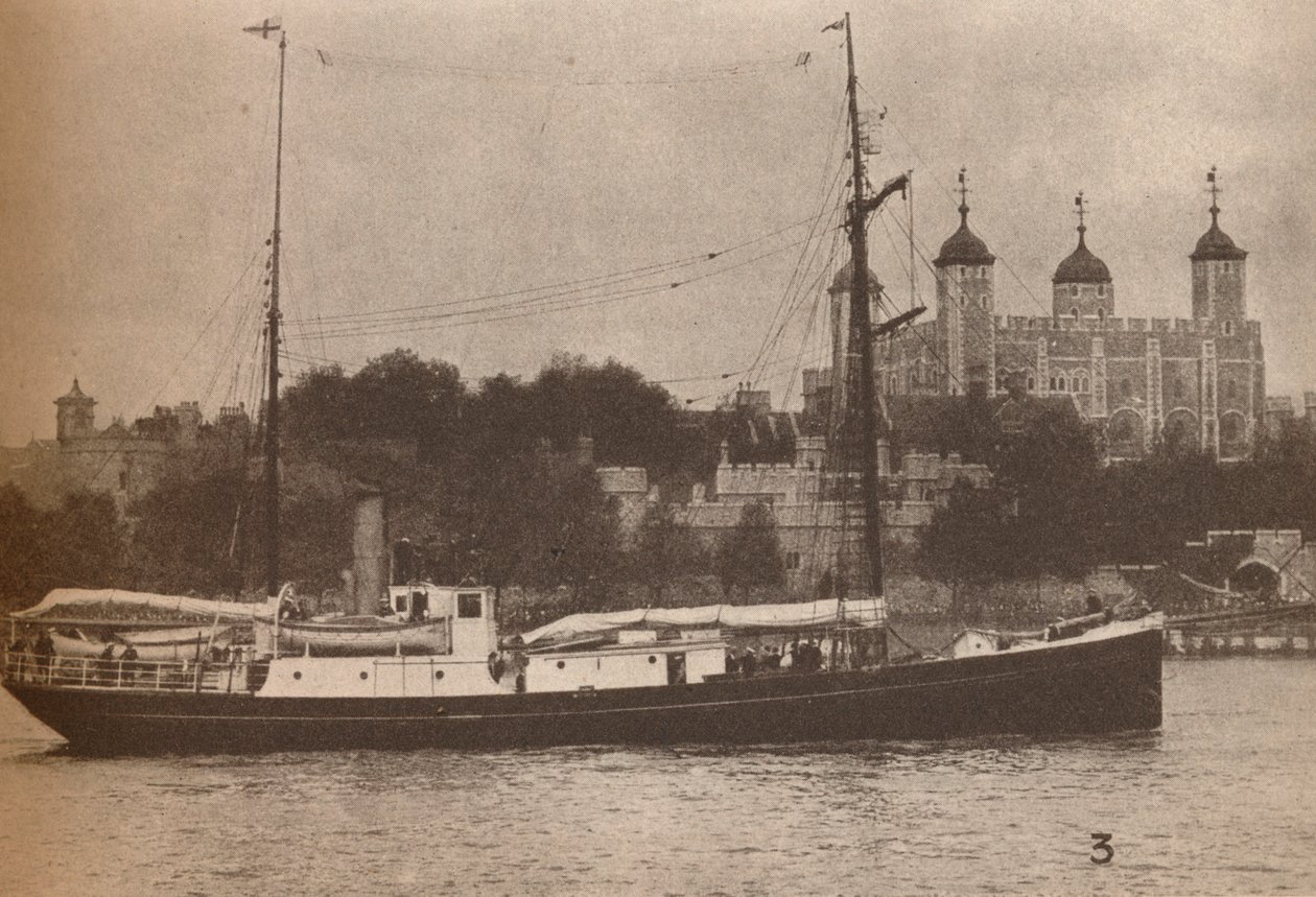 السعي ، الذي أبحر فيه السير إرنست شاكلتون في سبتمبر 1921 ، حول ما كان لإثباته الأخير بواسطة غير معروف