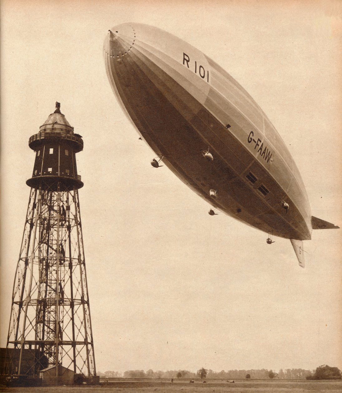 R101 ، 1930 ، 1938 بواسطة غير معروف
