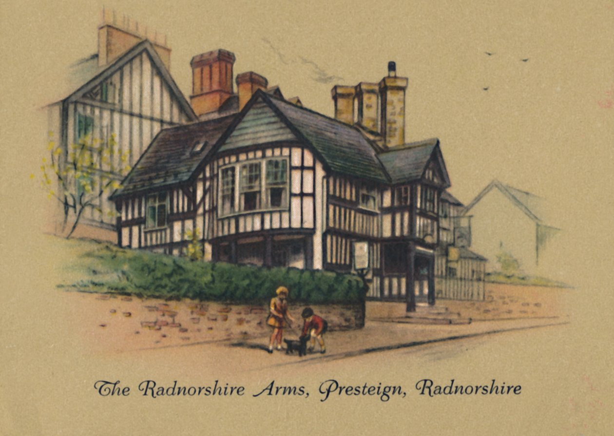 The Radnorshire Arms ، Presteign ، Radnorshire ، 1939 بواسطة غير معروف