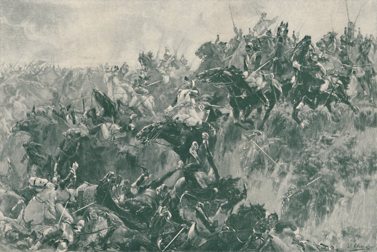 الوهد في واترلو ، 1815 ، 1896 بواسطة غير معروف