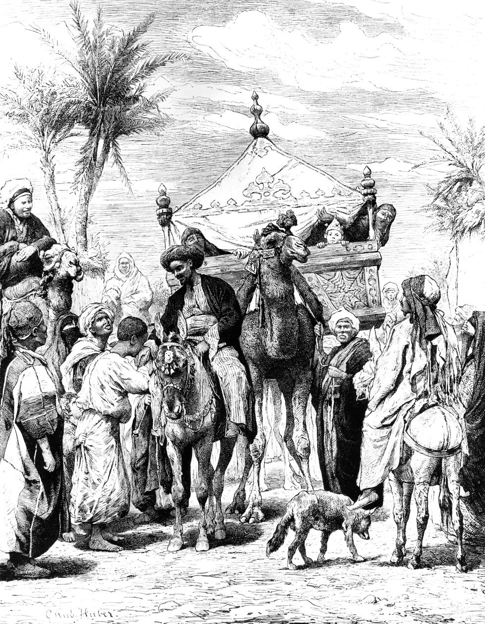 عودة الحج ، 1881 بواسطة غير معروف
