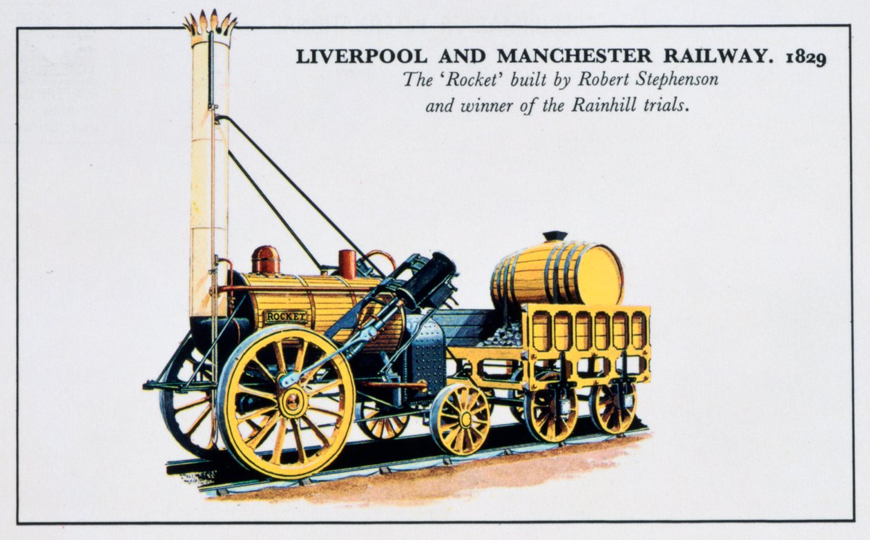 The Rocket و Liverpool و Manchester Railways ، 1829 ، القرن 20 بواسطة غير معروف