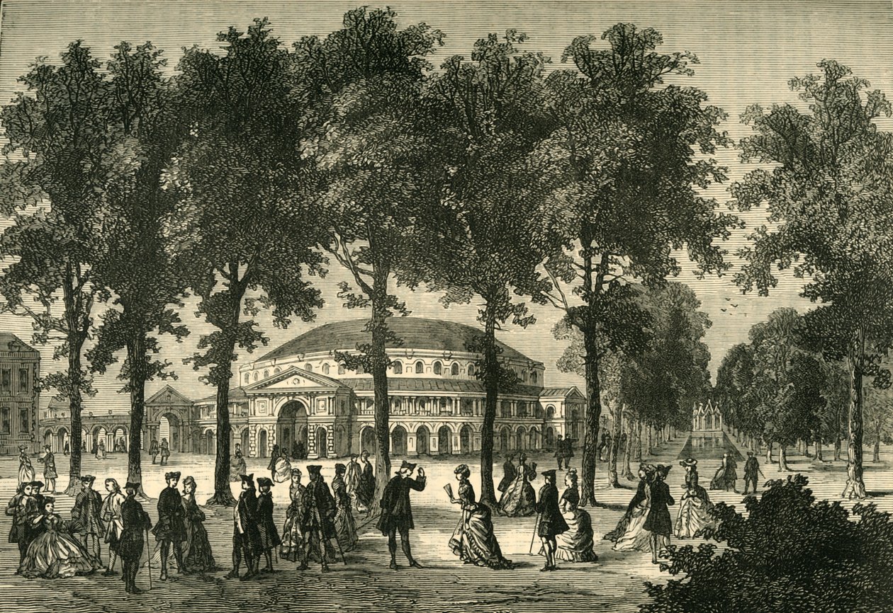 ال روتوندا ، حدائق رانيلاج ، c1876. بواسطة غير معروف
