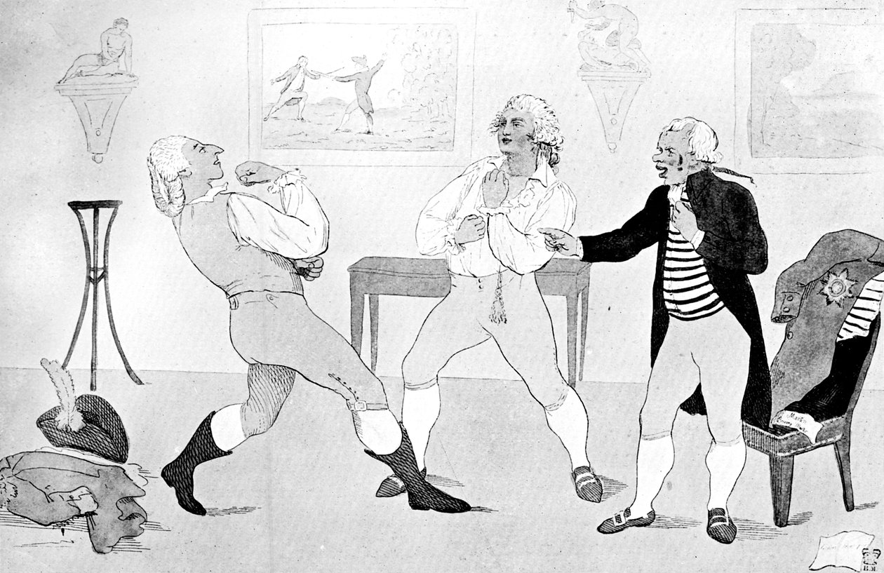 الأكاديمية الملكية 1786 بواسطة غير معروف