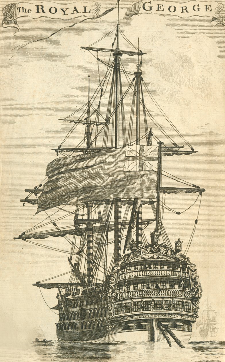 جورج رويال 1756. بواسطة غير معروف