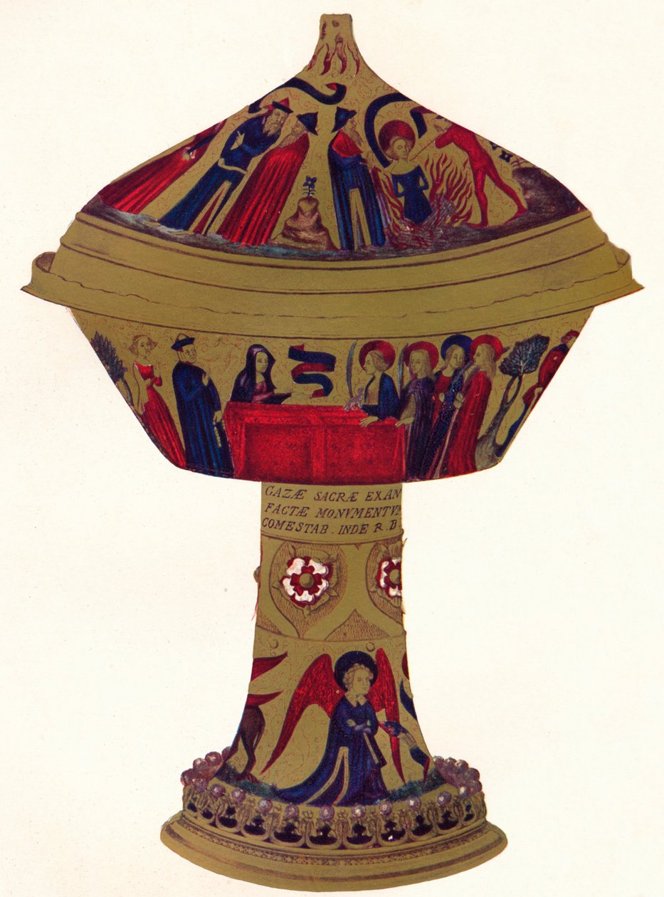 كأس الذهب الملكي ، c1370 ، 1904. بواسطة غير معروف