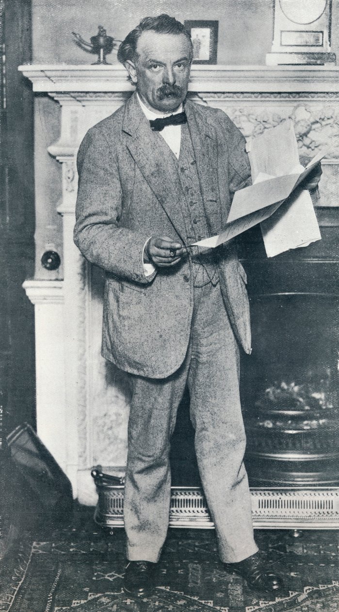 Rt. عزيزي. ديفيد لويد جورج ، عضو البرلمان ، وزير الخزانة ، c1914 بواسطة غير معروف