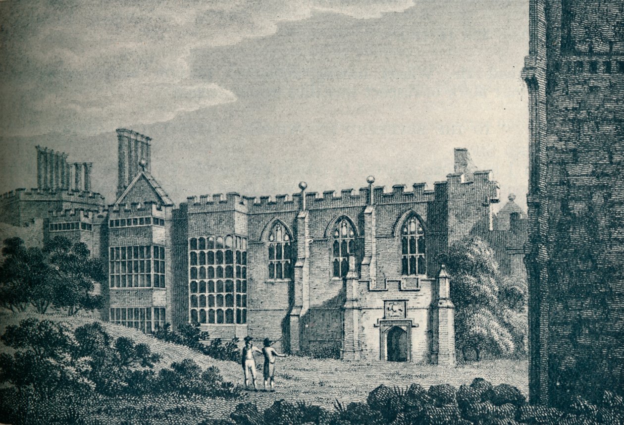 أنقاض بيت Cowdray ، بالقرب من Midhurst ، ساسكس ، 1907 بواسطة غير معروف