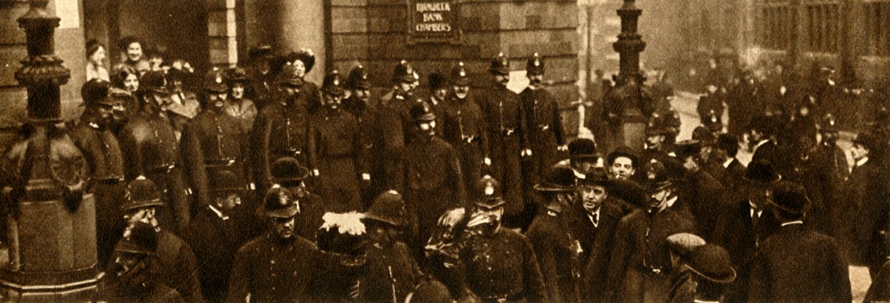 The Run on the Birkbeck Bank، 1910، 1933. بواسطة غير معروف