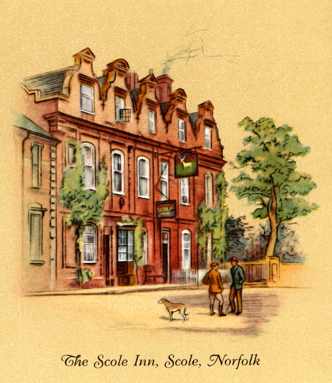 The Scole Inn ، سكول ، نورفولك ، 1939. بواسطة غير معروف