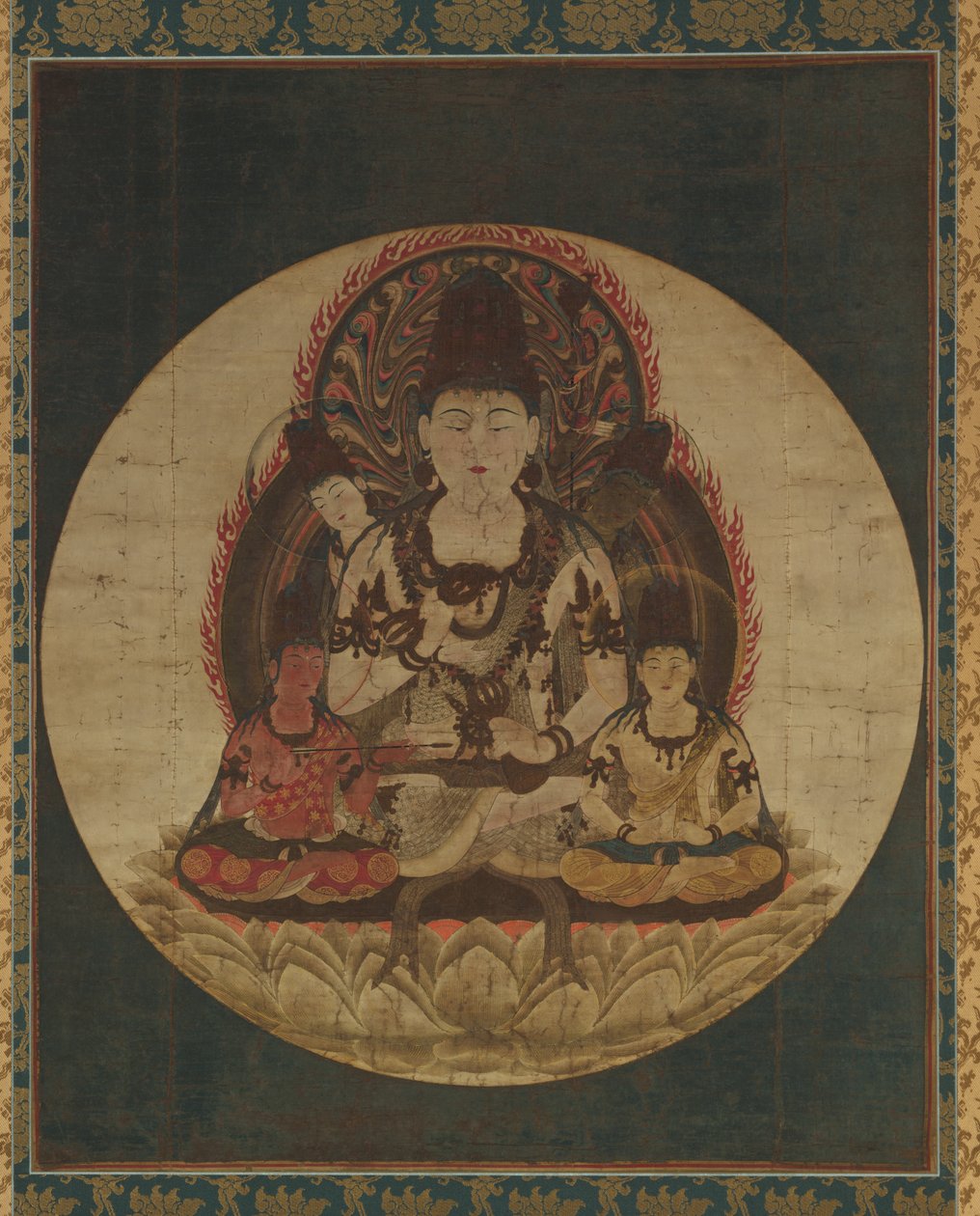 The Secret Five Bodhisattvas Gohimitsu Bosatsu ، 1200s. بواسطة غير معروف