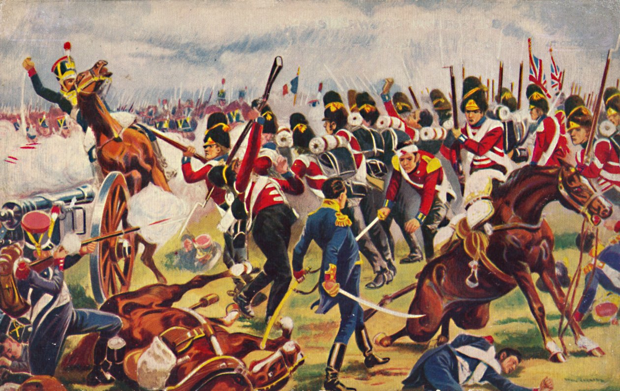 The Sherwood Foresters. تقدم غابات شيروود في سالامانكا ، 1812 ، 1939. بواسطة غير معروف