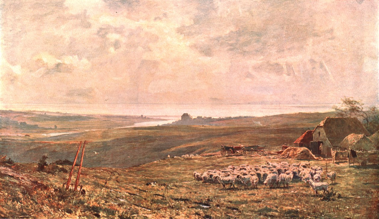 البطانة الفضية للسحابة ، 1890 ، c1902. بواسطة غير معروف