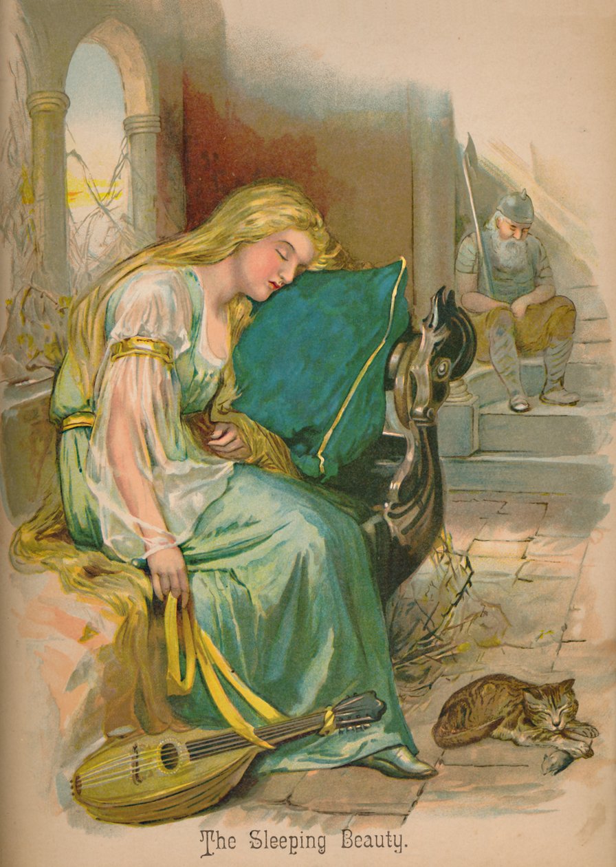 الجمال النائم ، 1903 بواسطة غير معروف