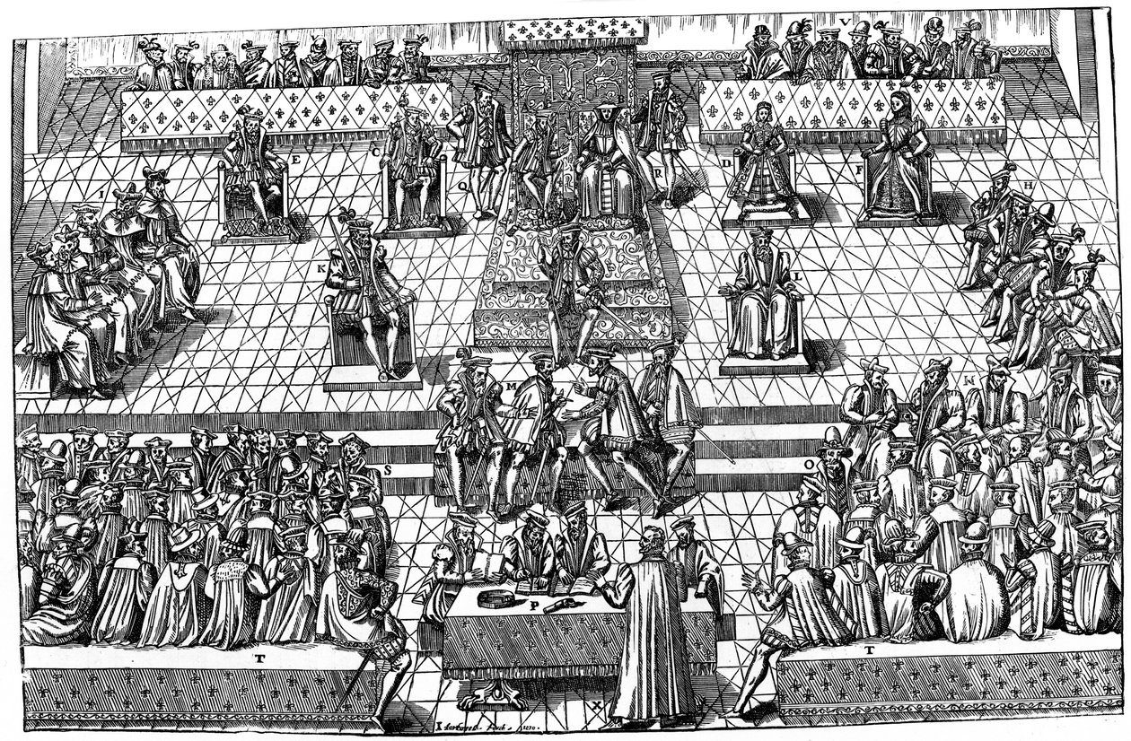 الولايات العامة في أورليانز ، فرنسا ، 1560 ، 1893 بواسطة غير معروف