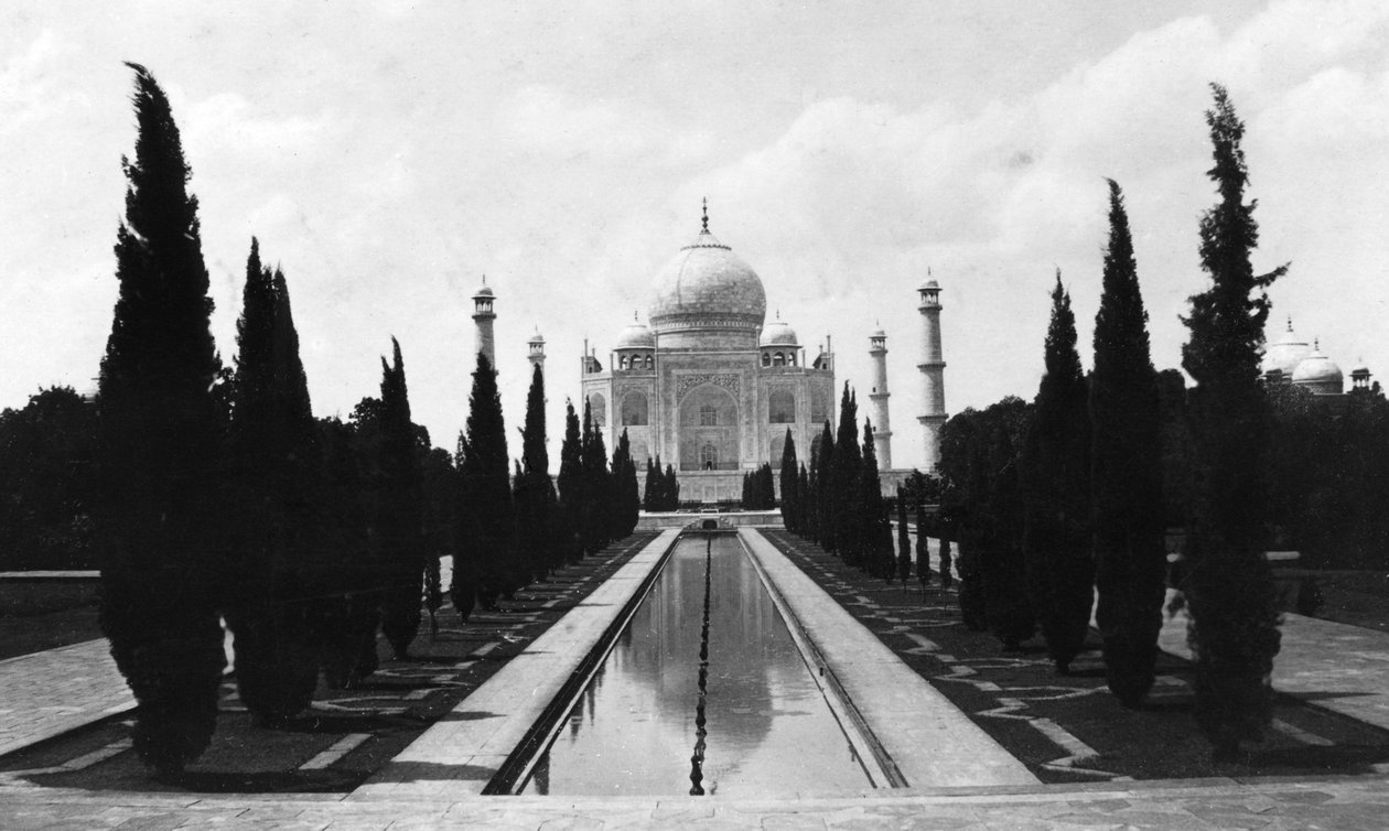 تاج محل ، أغرا ، الهند ، 1916-1917 بواسطة غير معروف