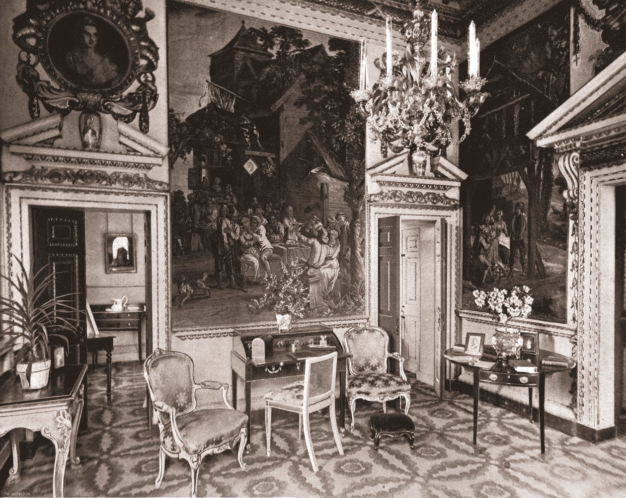 The Tapestry Room ، تشيسويك هاوس ، لندن ، 1894. بواسطة غير معروف