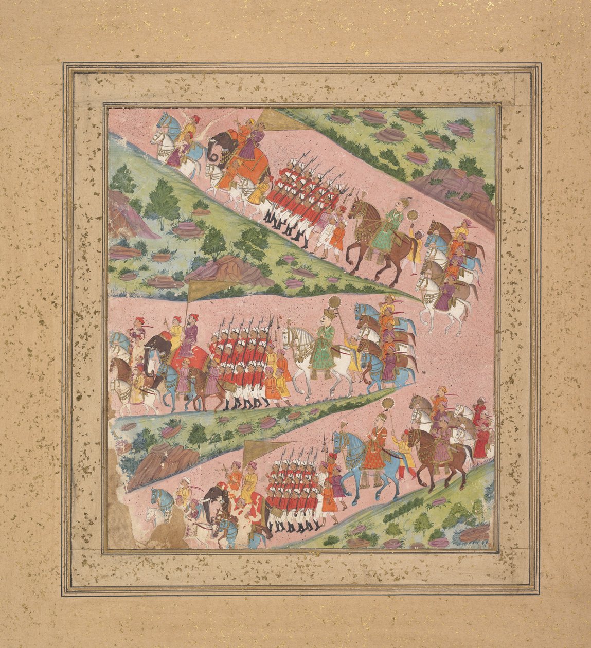 الطرق الثلاثة ، كاليفورنيا. 1840. بواسطة غير معروف