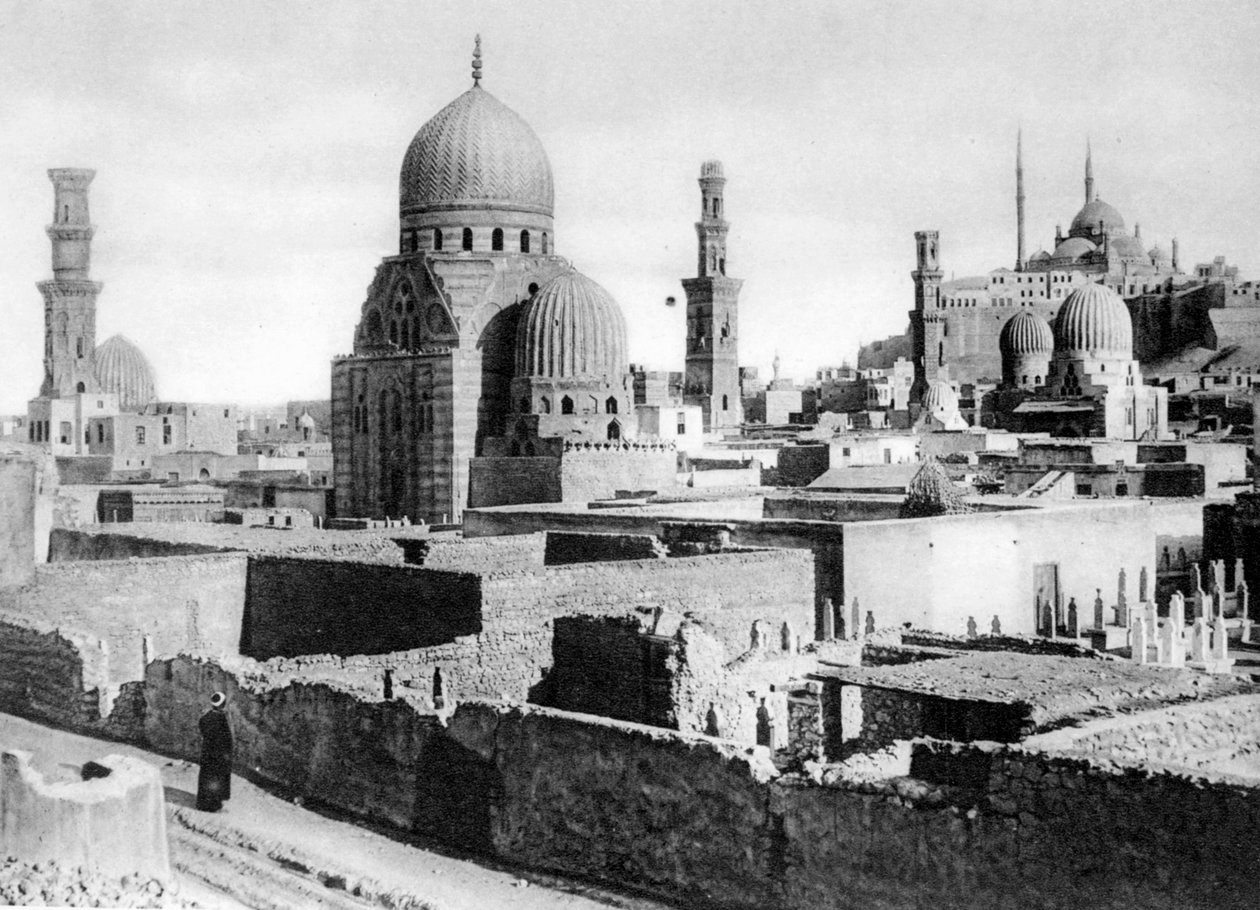 مقابر المماليك ، القاهرة ، مصر ، 1920 م بواسطة غير معروف