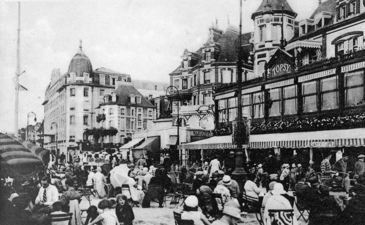 The Topsy Bar ، Trouville ، فرنسا ، c1920s بواسطة غير معروف