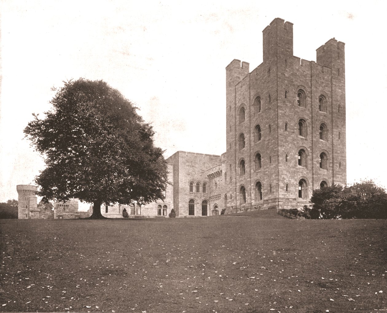 البرج في بنرين ، Caernarvonshire ، ويلز ، 1894. بواسطة غير معروف