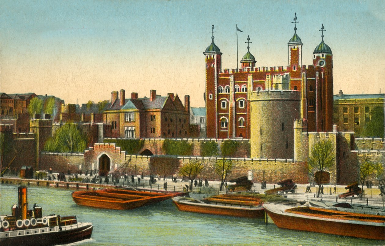 برج لندن ، c1910. بواسطة غير معروف