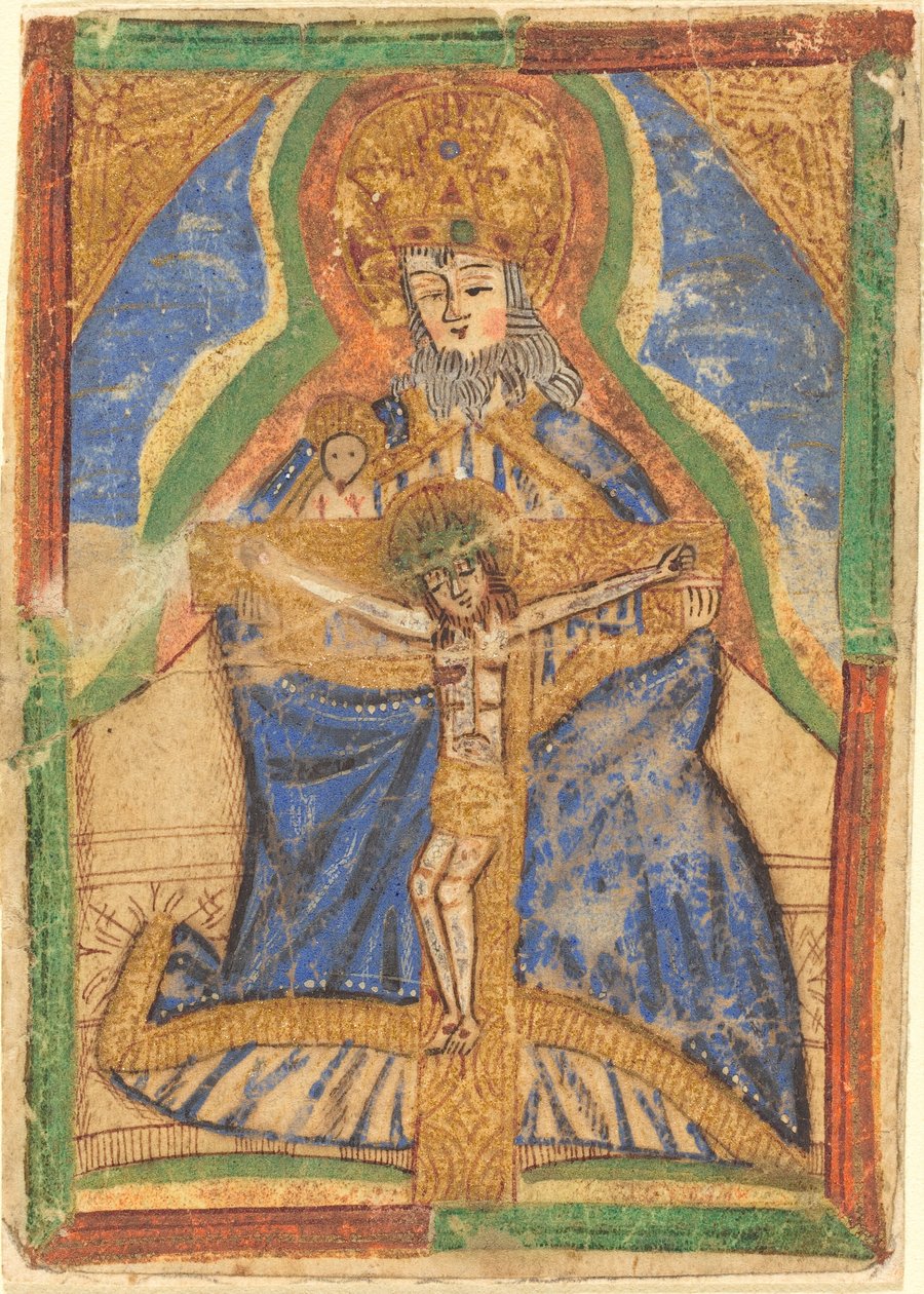 الثالوث ، ج. 1500. بواسطة غير معروف