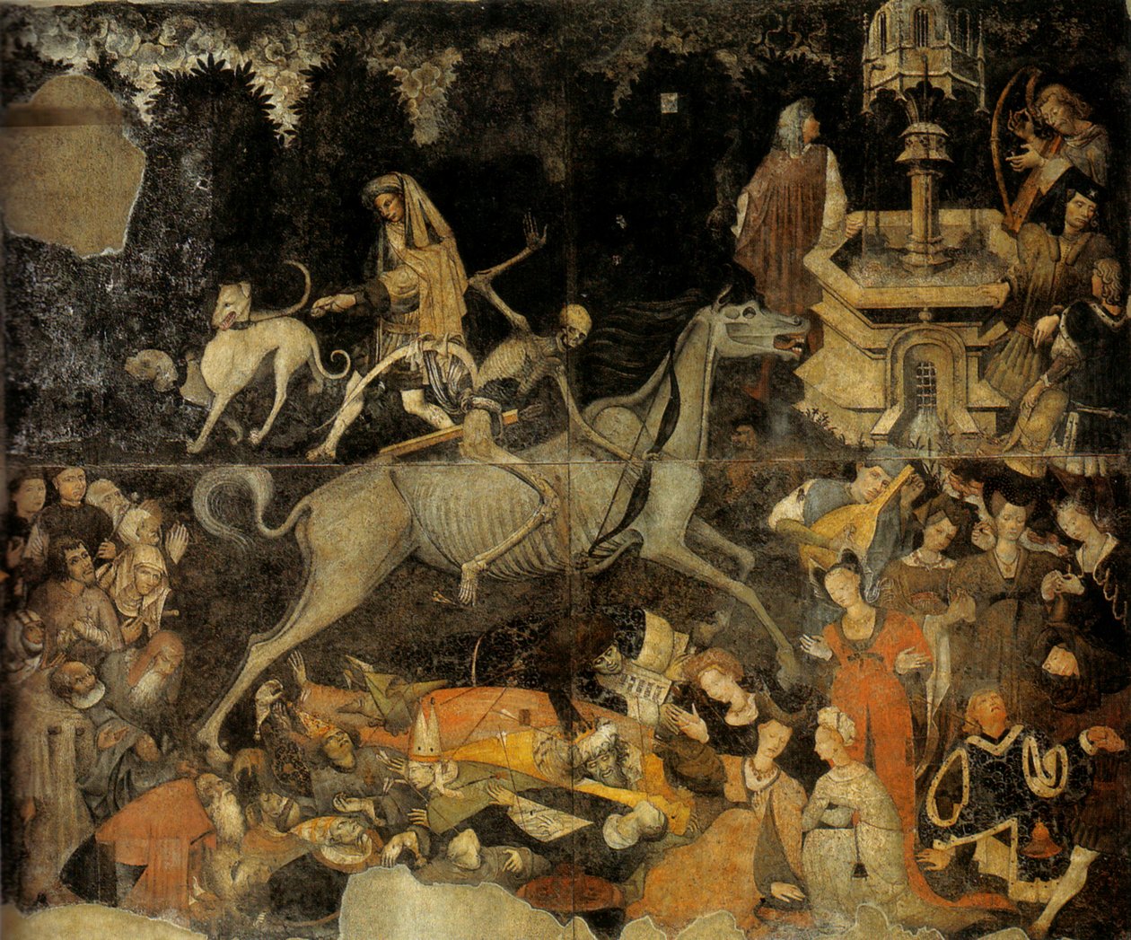 انتصار الموت ، حوالي 1445-1447 بواسطة غير معروف