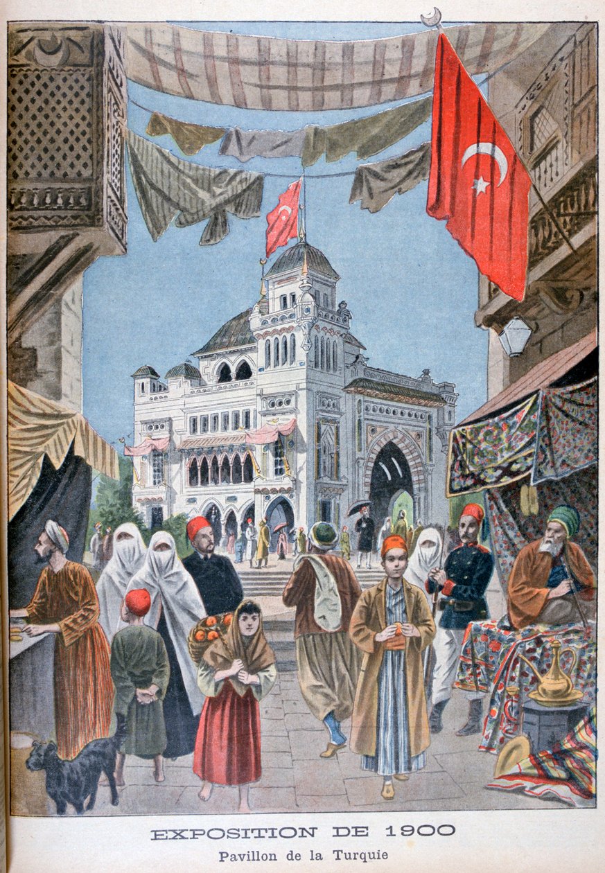 الجناح التركي في المعرض العالمي لعام 1900 ، باريس ، 1900 بواسطة غير معروف