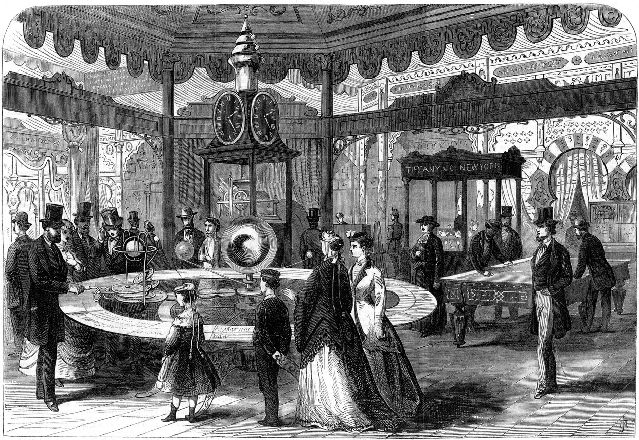 قسم الولايات المتحدة من معرض باريس الدولي ، 1867 بواسطة غير معروف