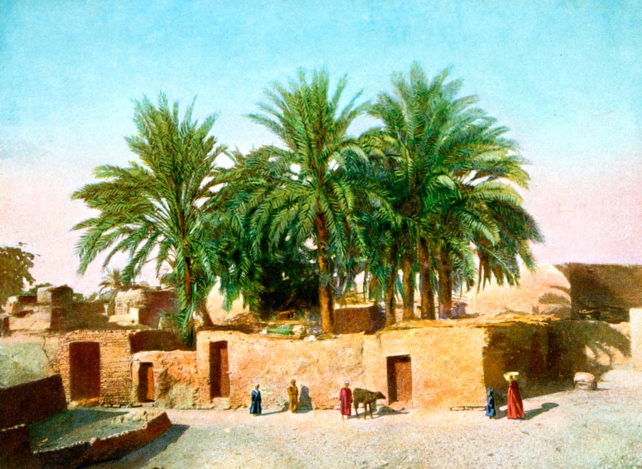 قرية الكرنك ، مصر ، القرن العشرون بواسطة غير معروف