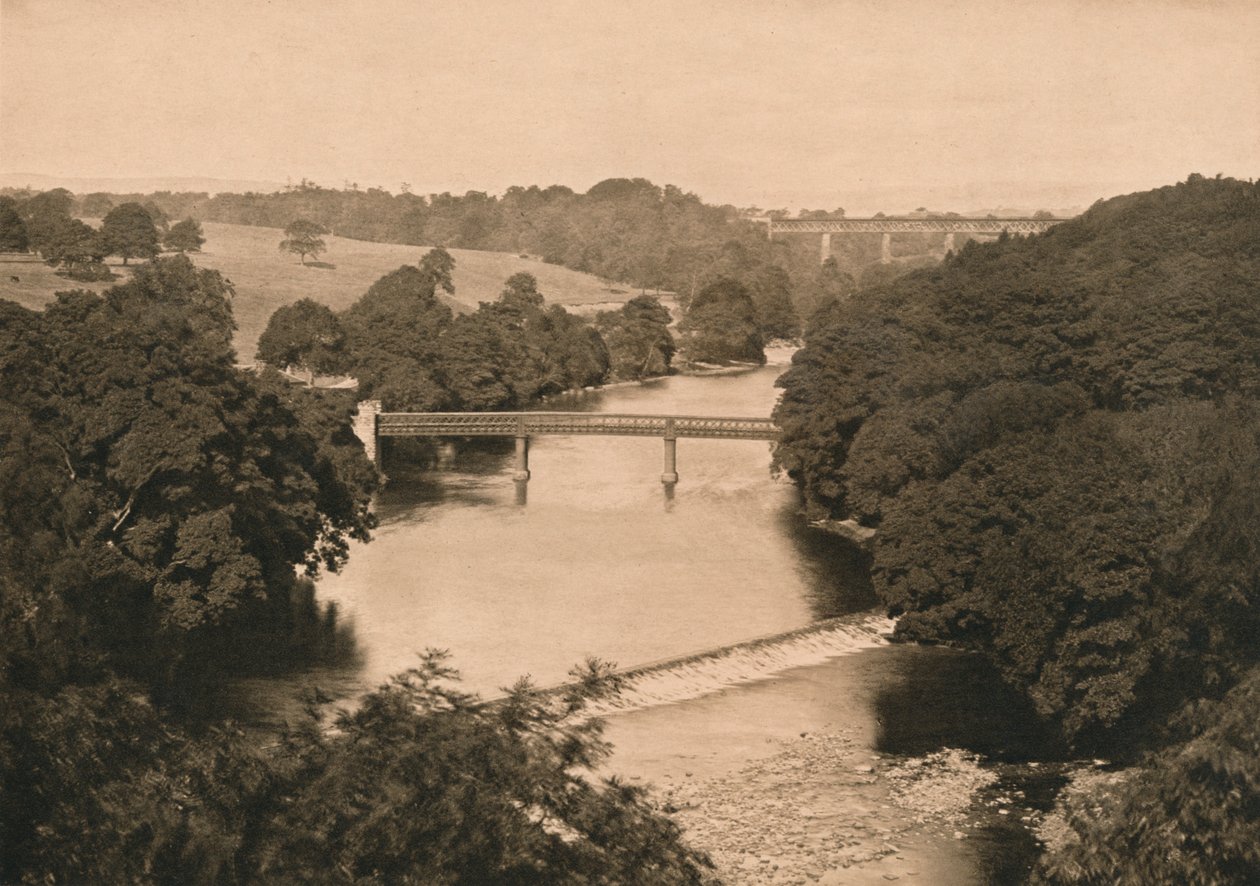 الير أسفل قلعة بارنارد ، 1902 بواسطة غير معروف