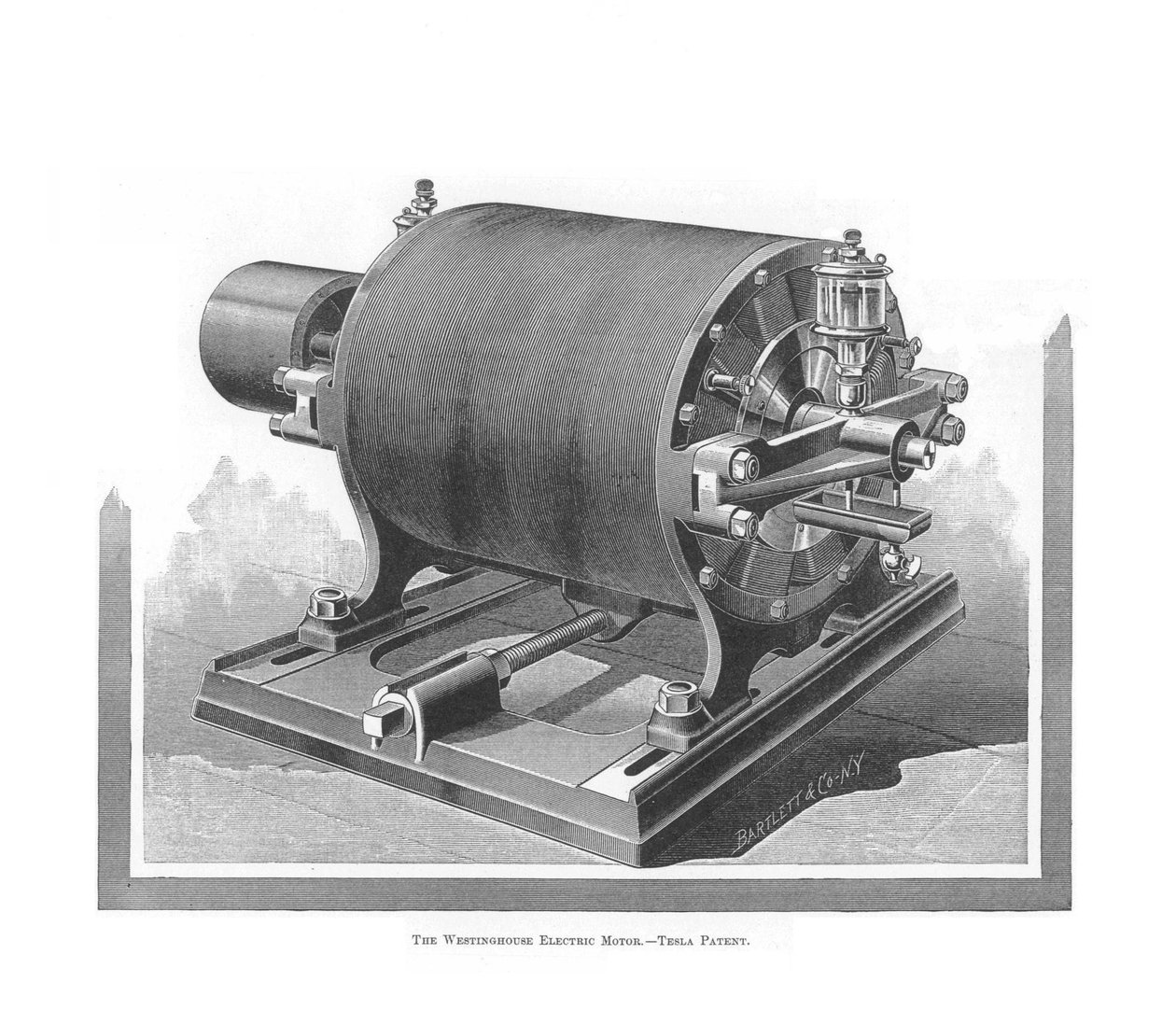 The Westinghouse Alternating Current Motor بواسطة نيكولا تيسلا ، 1888-1889 بواسطة غير معروف