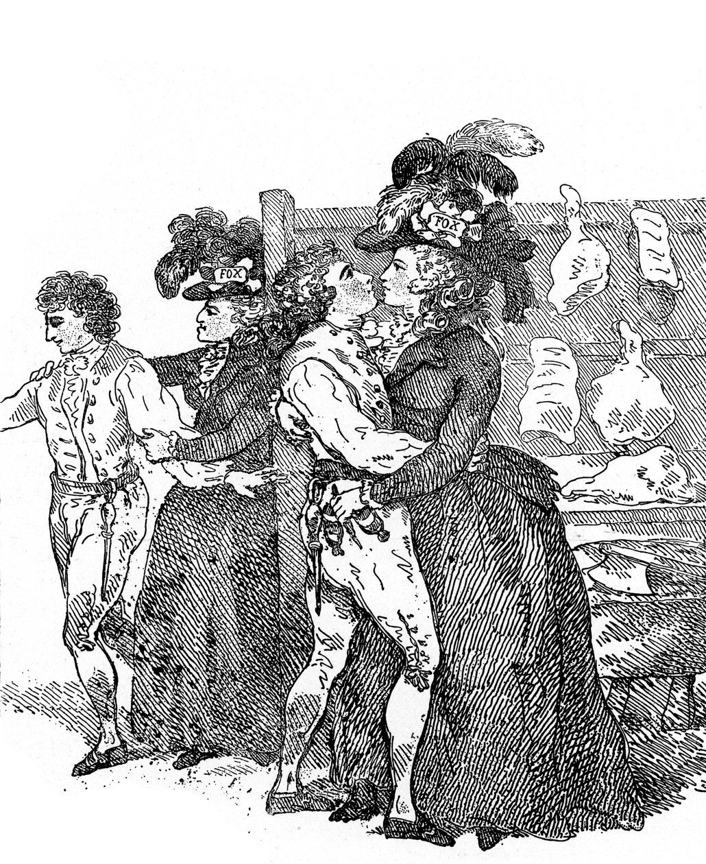 انتخابات وستمنستر ، 1780 ، ج 1920 بواسطة غير معروف