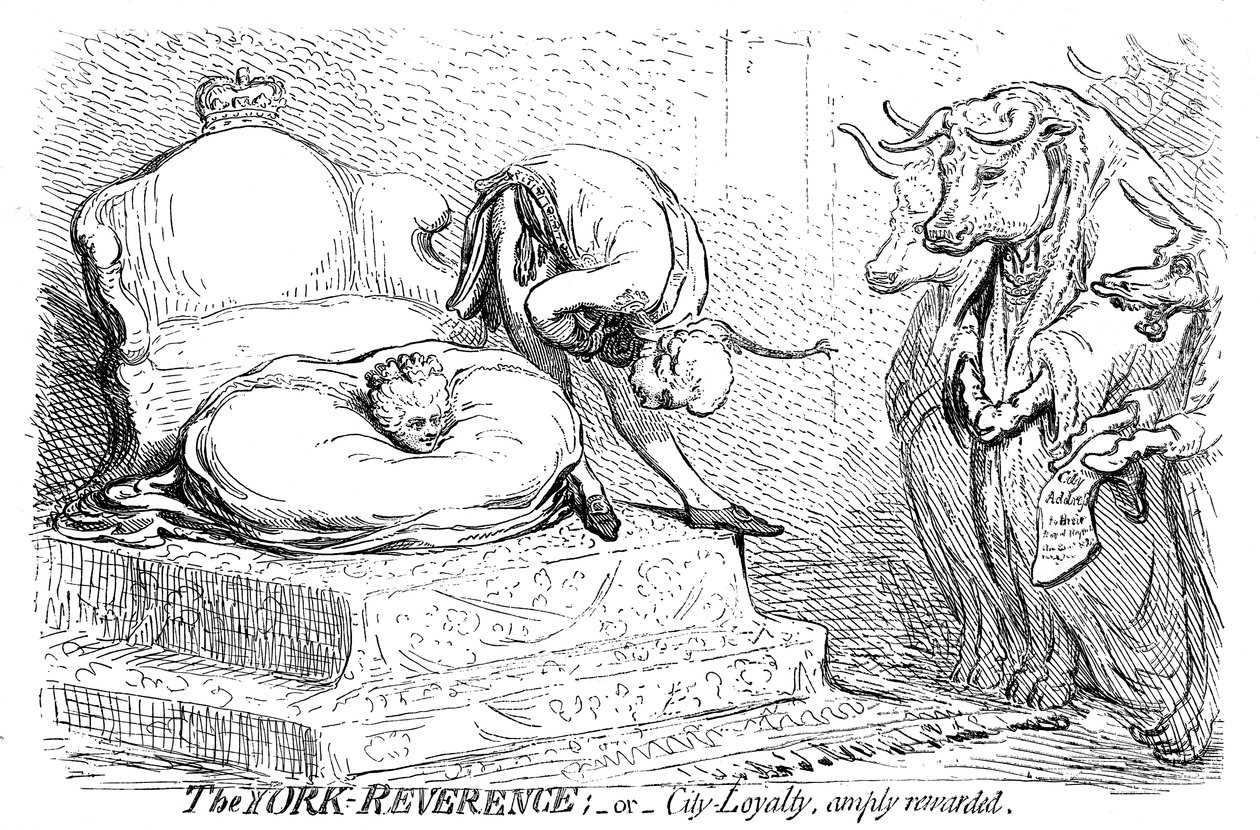 The York Reverence or City Loyalty ، مكافأة تكافلية 1796 بواسطة غير معروف