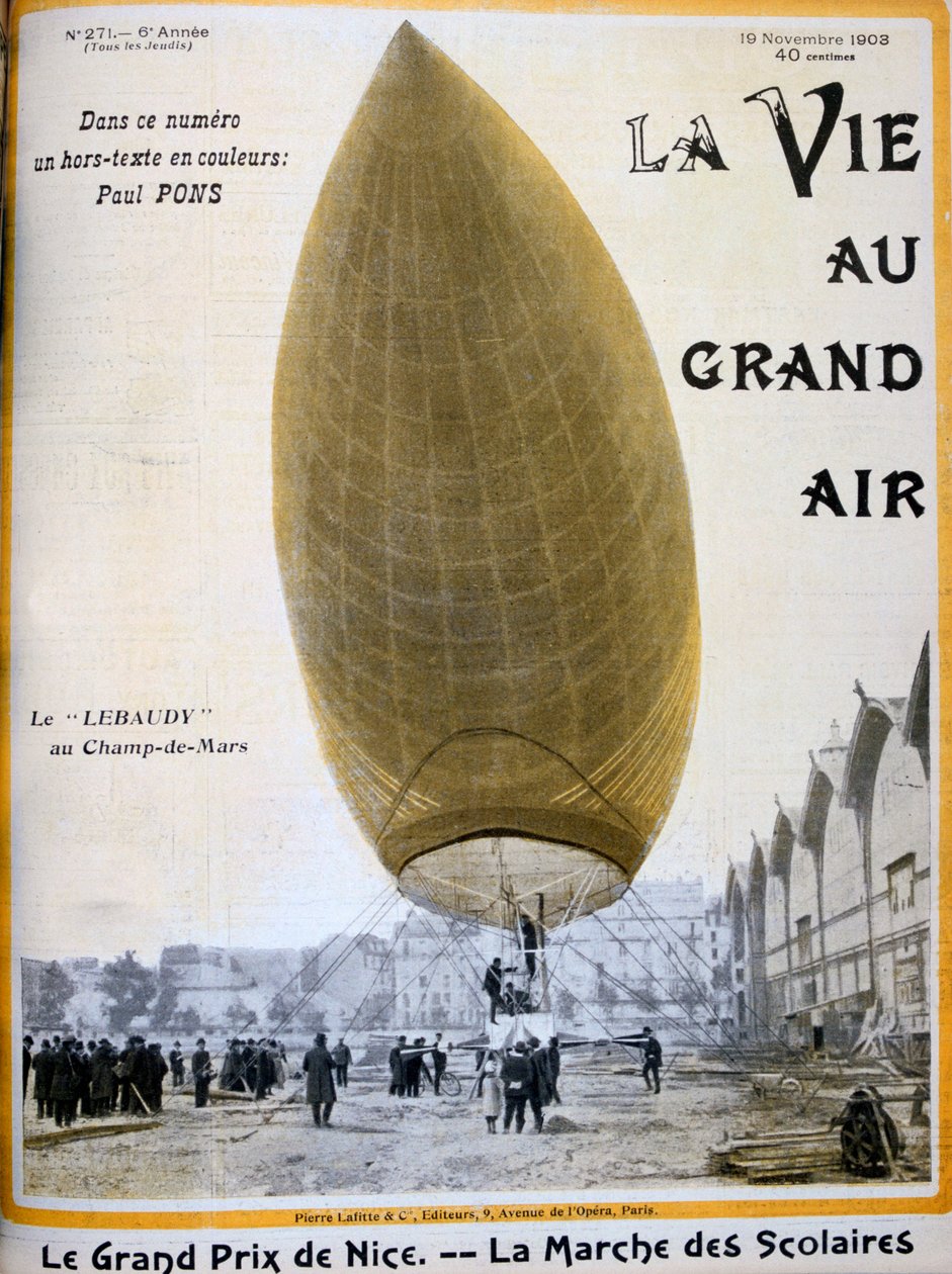 منطاد بيير وبول ليبودي ، فرنسا ، 1903 بواسطة غير معروف